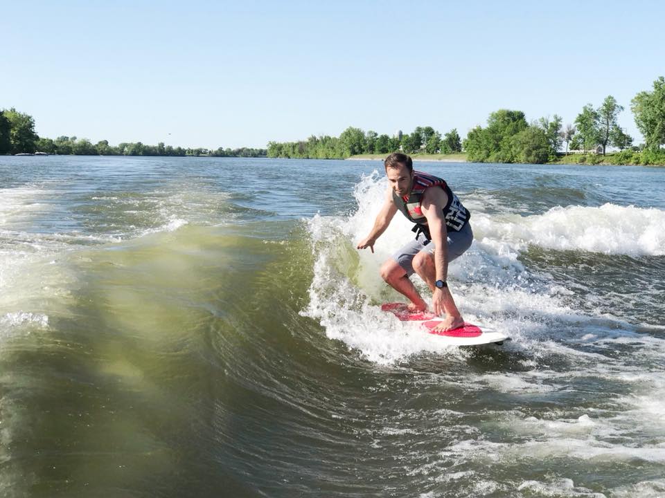 ON TESTE LE NOUVEAU BATEAU À PAPA